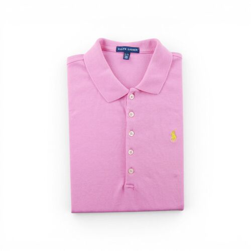 Reconditionné - Polo Manches Courtes Femme Rose - Taille Xl - Femme - Rose