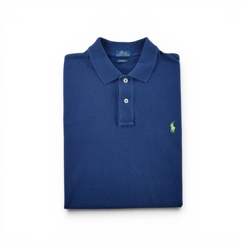 Reconditionné - Polo Manches Courtes Femme Classic Fit - Taille L - Femme - Marine