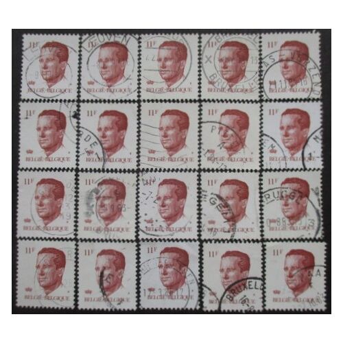 Belgique N°2085 X 20 Oblitéré