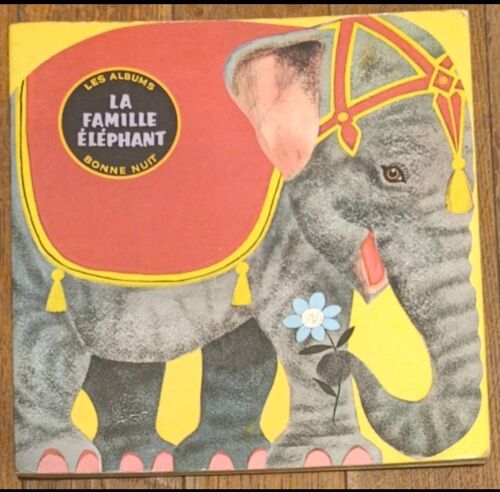 Rare - Ancien Livre - 1965 - La Famille Éléphant - Deux Coqs D Or Llustré - Vintage
