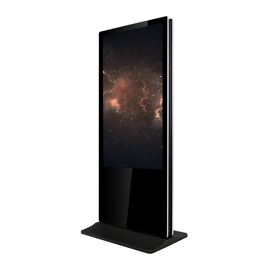 Totem vidéo double face 55'', FULL HD, 500 cd, 24h/7j, Indoor, Tactile