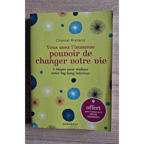 Vous Avez L Immense Pouvoir De Changer Votre Vie, Chantal Rialland