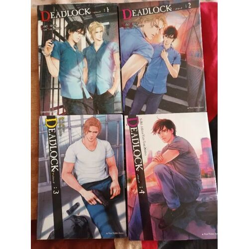 Lot Intégral Manga Yaoi Deadlock 1-4 En Vf De Yuu Takashina