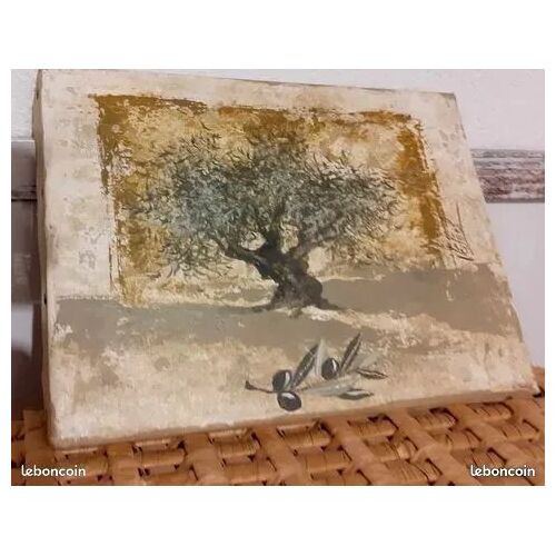 Toile tendue sur cadre – Olivier