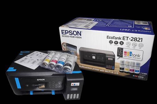 Epson EcoTank ET-2821 – Comme neuve – Boîte d'origine