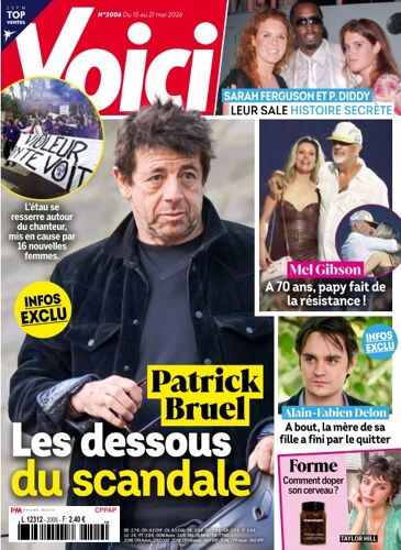 Voici 2006 : Patrick Bruel, Les Dessous Du Scandale