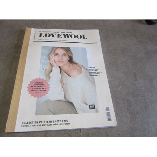 Lovewool Tricoter Hors Serie 5 Printemps Ete 2020 Instructions Detailles