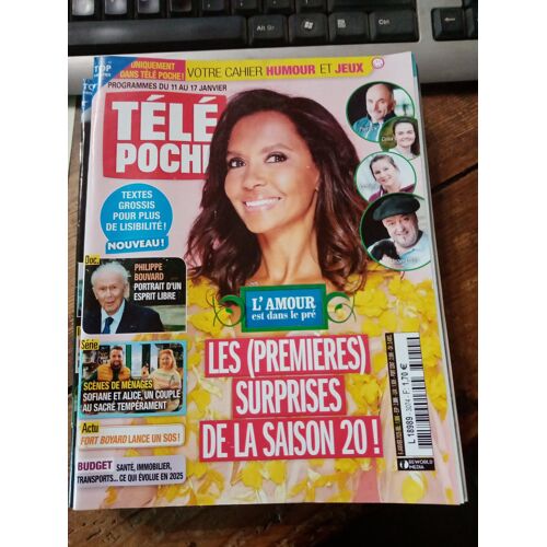 Télé Poche Num 3074 Janvier 2025 Amour Est Dans Le Pré