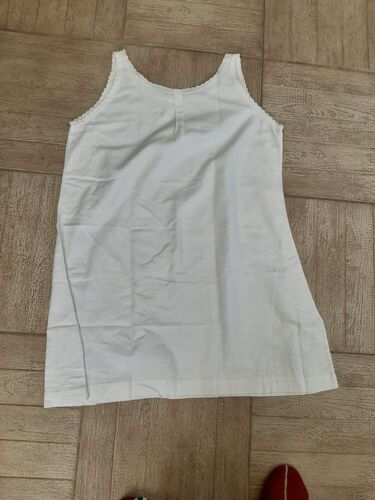 Ancienne Chemise De Nuit En Coton