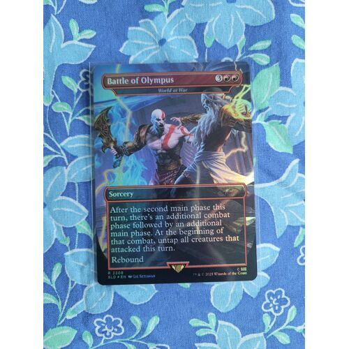 Battle Of Olympus Sld God Of War Greek Foil Nm