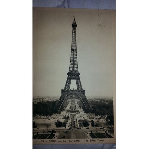 Carte Postale: Paris, La Tour Eiffel