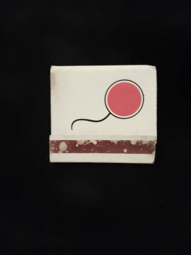 Boîte À Allumettes Blanc/Rouge Vintage.