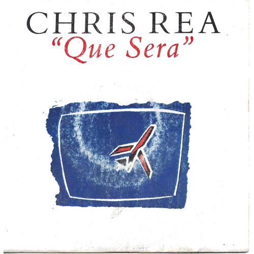 Chris Rea "Que Sera/Dancing With Strangers"Vinyle 45 T 17 Cm - Single - Magnet Records - 1988