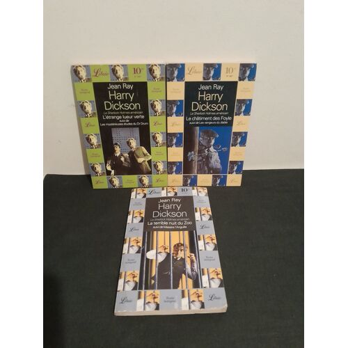 Livres: Nouvelles"Harry Dickson" (Jean Ray) Librio 1997.