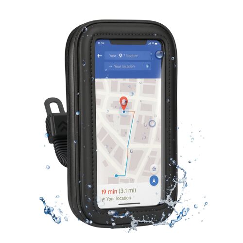 Support mobile moto étanche 360° guidon GPS universel