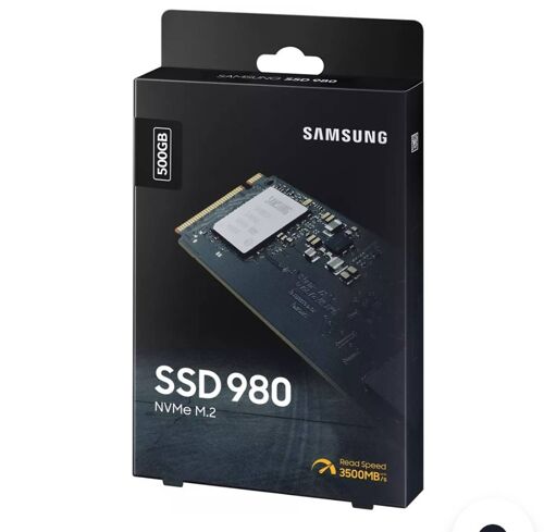 Disque dur SAMSUNG 980M2 / nvme .Taille: 500 Go.