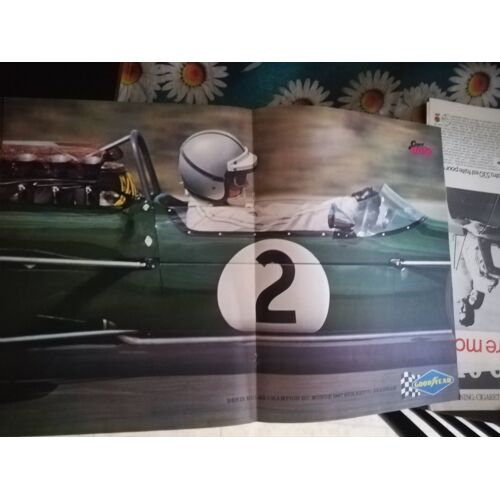 Poster Hulme Brabham F1 1967