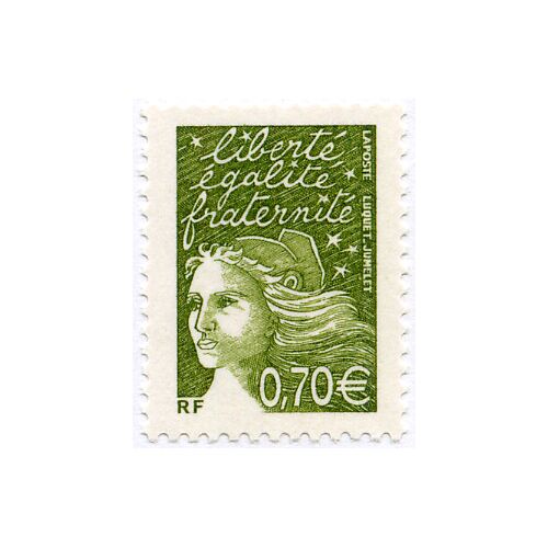 France 2003, Très Beau Timbre Neuf** Luxe Yvert 3571, Marianne De Luquet 0.70 Vert Foncé.
