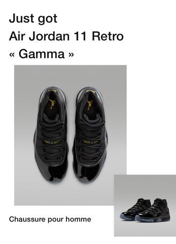 Jordan 11 Gamma Blue 2025