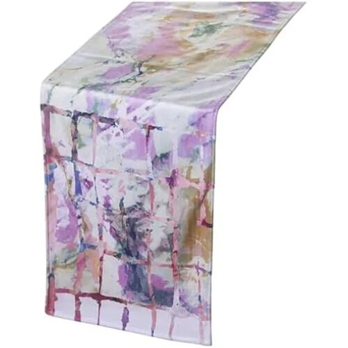 Chemin De Table - Alexandra House Living - Multicolore - 180 X 30 Cm - Velours - Intérieur