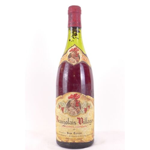 1982 - Beaujolais Villages - Jean Terrier - Rouge - Beaujolais