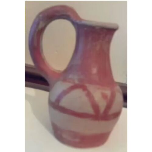 Petit Vase - En Terre Cuite - Non Verni - 12 cm De Haut Environ
