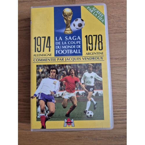 Vhs La Saga De La Coupe Du Monde - 1974 -1978