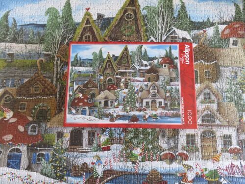 puzzle Alipson 1000 pièces Gnome for the holidays