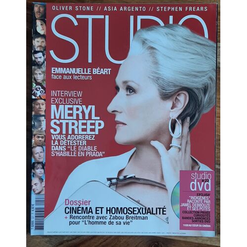 Studio Magazine - N° 227 Octobre 2006 - Meryl Streep