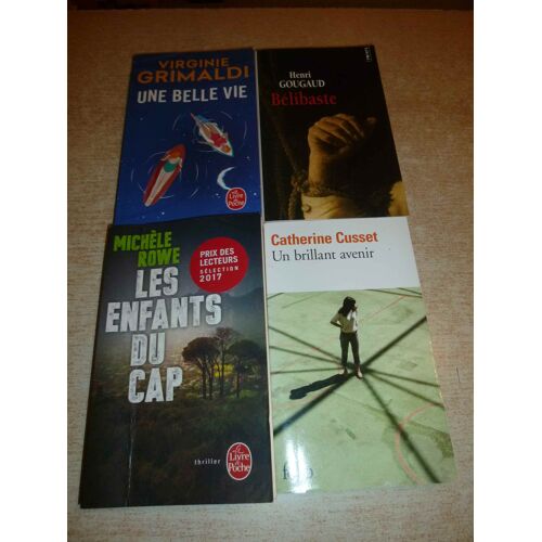 Lot 4 Poches : Un Brillant Avenir + Les Enfants Du Cap + Une Belle Vie + Belibaste