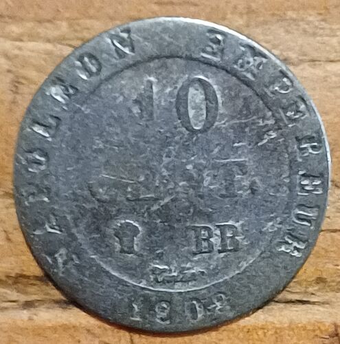 10 Centimes 1808 Bb Strasbourg Napoleon