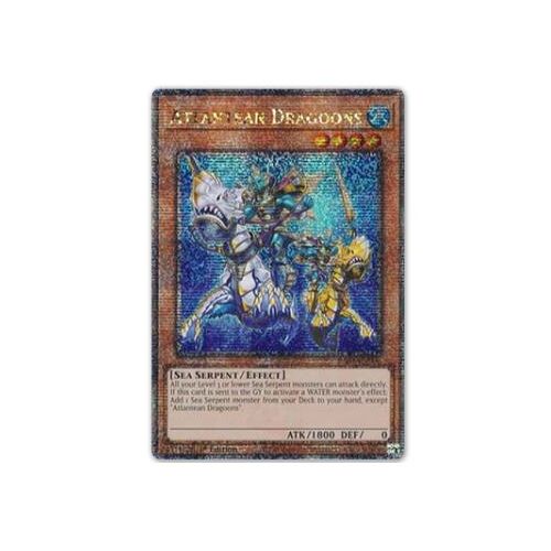 Yu Gi Oh Ra03 Fr006 Cavalerie Dragon De L'Atlantide Quarter Century