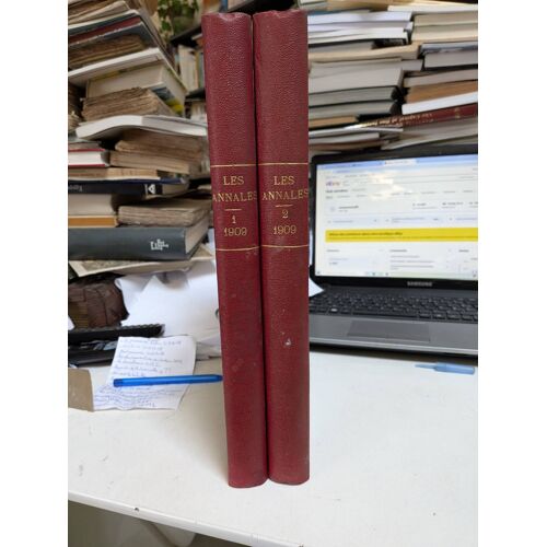 Les Annales Politiques Et Littéraires Année 1909 Complète En Deux Volumes