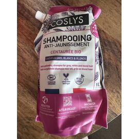 Shampoing Coslys Pour Cheveux Blancs , Blonds Et Gris . Bio