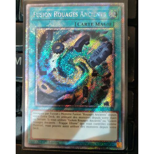 Yu Gi Oh Ra05 Fr063 Fusion Rouages Ancients Platinum Secret