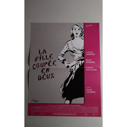 La Fille Coupée En Deux Affiche Cinema Originale 40x55