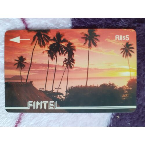 Télécarte Fidji 5 $ Sunset