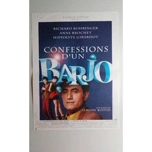 Confessions D'Un Barjo Affiche Cinema 40x55