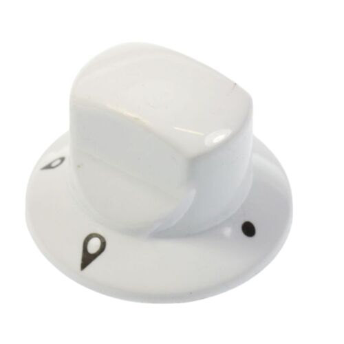 Bouton blanc polaire - Plaque de cuisson (C00118258 ARISTON HOTPOINT)