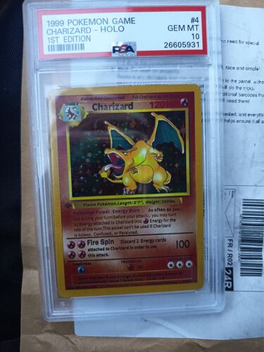 Dracaufeu Édition 1 Psa 10 Proxy 