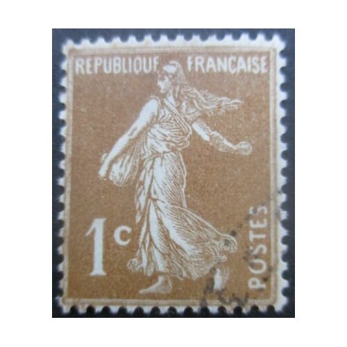 France N°277b Semeuse Fond Plein Oblitéré