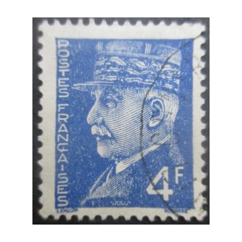 France N°521a Maréchal Pétain Oblitéré