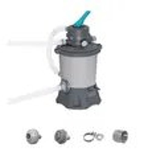 Filtre à sable / pompe de filtration pour piscine jusqu'à 18 m3- Bestway - 3 596 L/h - Avec préfiltre