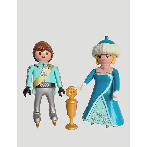 playmobil figurines les  patineurs