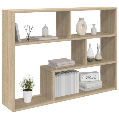 vidaXL Étagère Murale Montage mural Marron 95 x 20 x 69,5 cm
