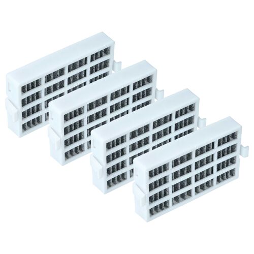 vhbw 4x Filtres compatible avec Whirlpool WSC5533A+N F090582, WSC5533A+S F090580, WSC5533A+X F090581 réfrigérateur - Filtre hygiénique