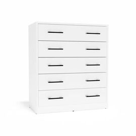 ALEX - Meuble à chaussures - Pour l'entrée - 74x84,5x35 cm - BLANC