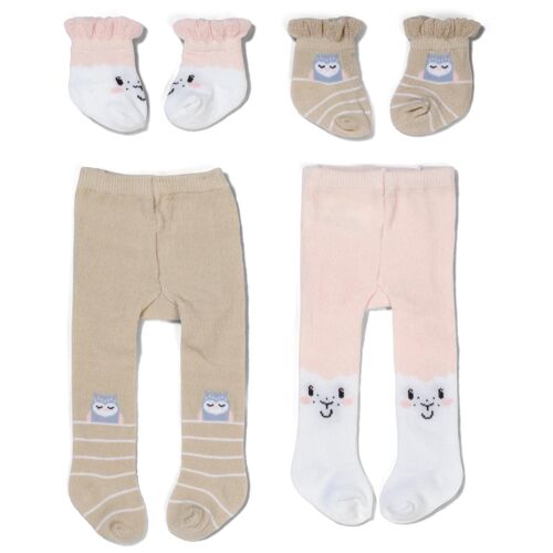 BABY born Tights & Socks Sheep 2ass.43cm Collant pour poupée