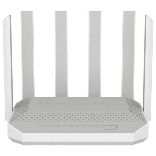 Keenetic Hero 5G (KN-4110) Modem-routeur 5G Wi-Fi 6 maillé AX3000 avec 2 ports pour carte SIM, un commutateur intelligent 1x2.5G et 4x1G, ports USB 3.0 et 2.0 multifonctions