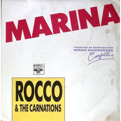 Rocco & The Carnation - Confetti'S - Marina - 1989